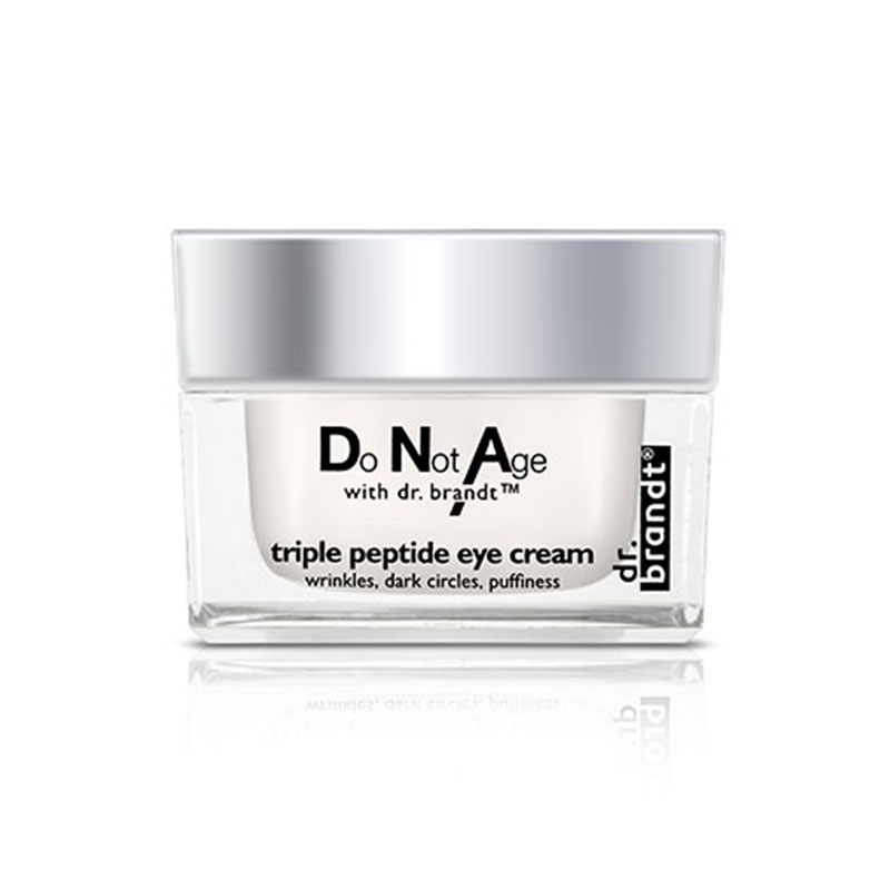 Do not age with Dr.Brandt triple peptide eye cream