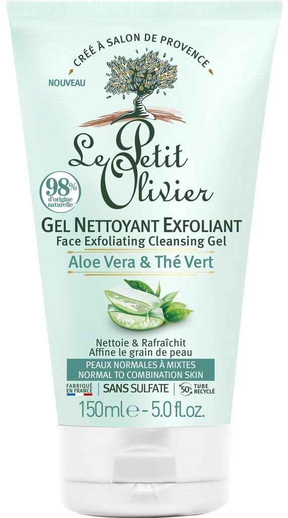 Daily Exfoliating Cleansing Gel - Aloe Vera &amp; Green Tea