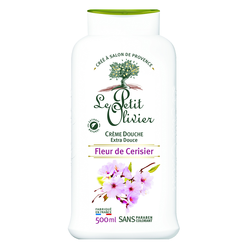 Extra gentle Shower Cream Cherry Blossom / Creme Douche Extra Douce Fleur de Cerisier