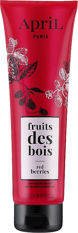 Bain Douche Fondant / Melting Shower &amp; Bath Gel - Red Berries