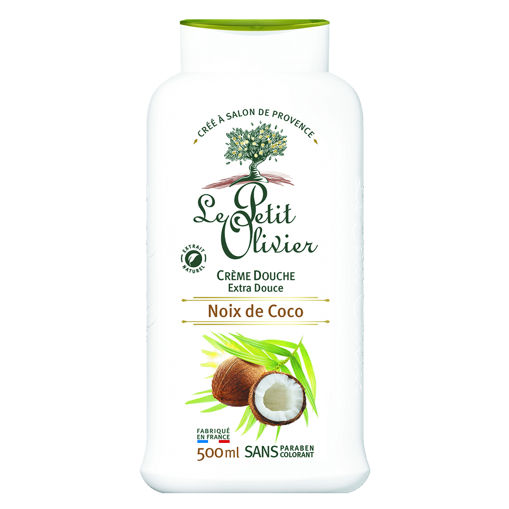 Extra gentle shower cream Coconut  / Creme Douche Extra Douce Noix de Coco