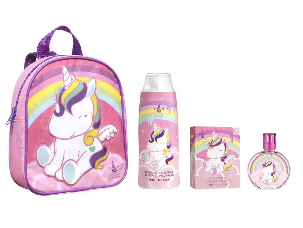 Eau my Unicorn Set Backpack + EDT 50 ml + Shower Gel 300 ml