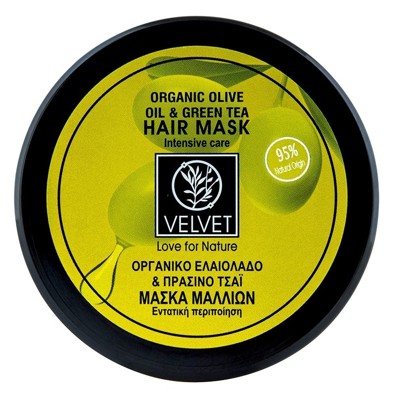 Organic Olive &amp; Green Tea Hair Mask Intensive care