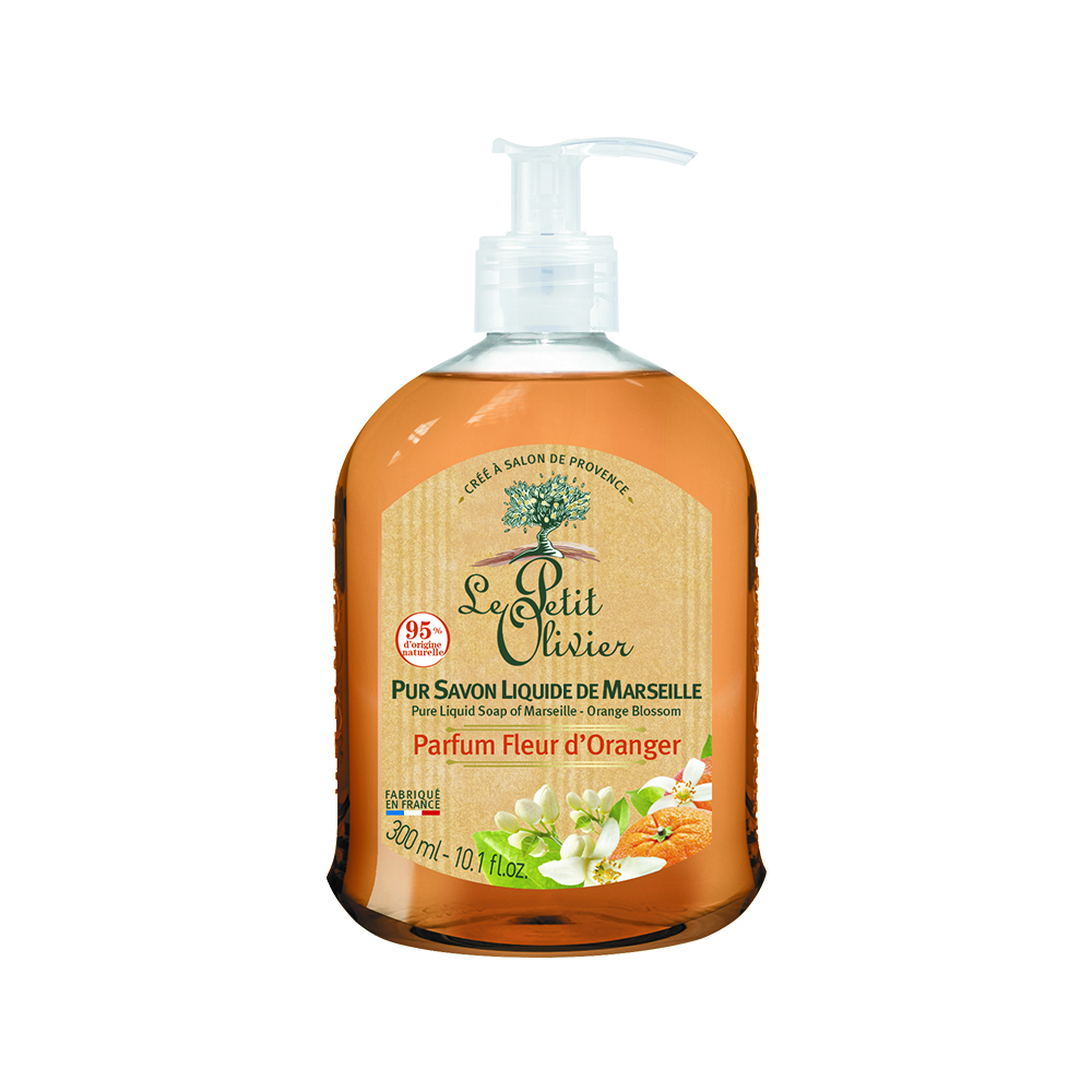 Pure liquid soap of Marseille Orange blossom