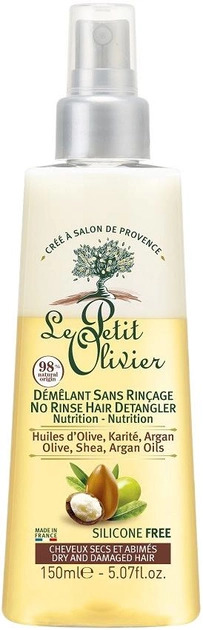 No Rinse Hair Detangler Nutrition Olive, Shea, Argan Olis / Demelant Sans Rincage Nutrition Huiles d`Olive, Karite, Argan