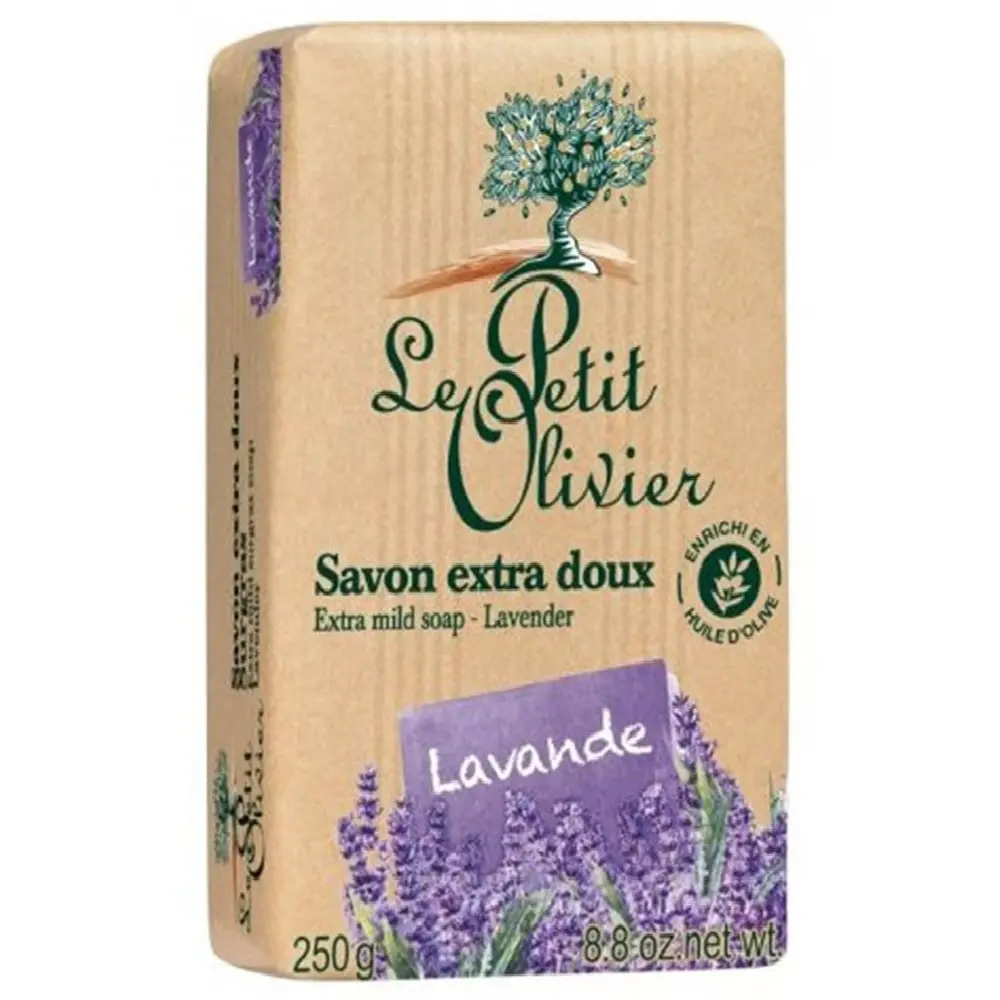 Extra mild soap. Lavender