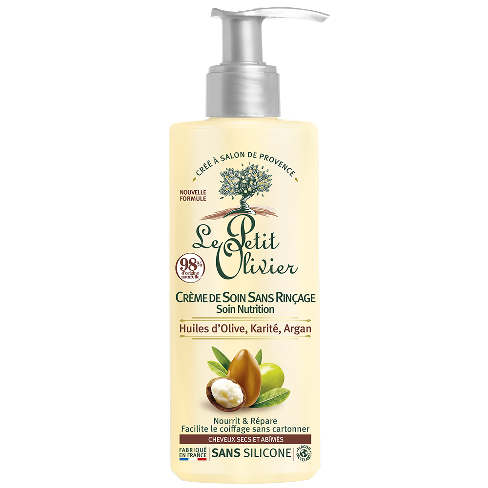 No Rinse Hair Cream Nutrition Olive, Shea, Argan Oils / Creme de Soin sans rincage Nutrition Huiles d`Olive, Karite, Argan