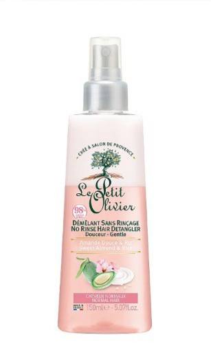 No Rinse Hair Detangler Gentle Sweet Almond &amp; Rice / Demelant Sans Rincage Douceur Amande douce &amp; Riz