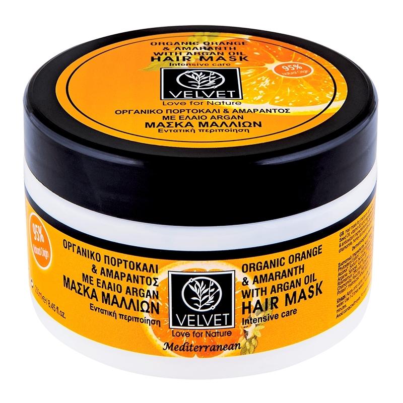 Organic Orange &amp; Amaranth Hair Mask Intensive care