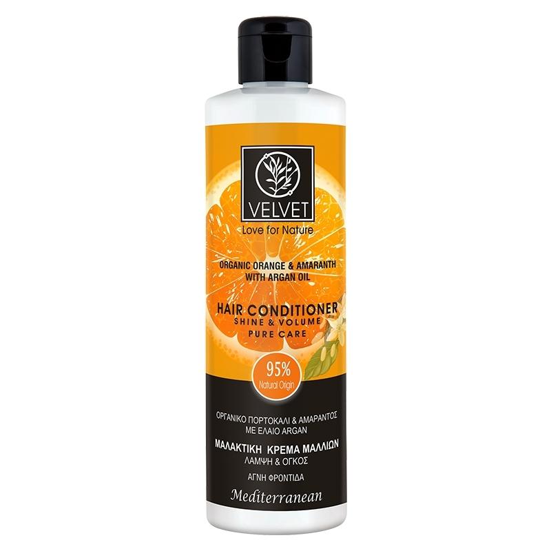 Organic Orange &amp; Amaranth Hair Conditioner Shine &amp; Volume Pure Care