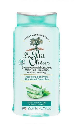 Micellar shampoo Purifying Aloe Vera &amp; Green Tea  / Shampooing Micellaire Purifiant Aloe vera &amp; The Vert