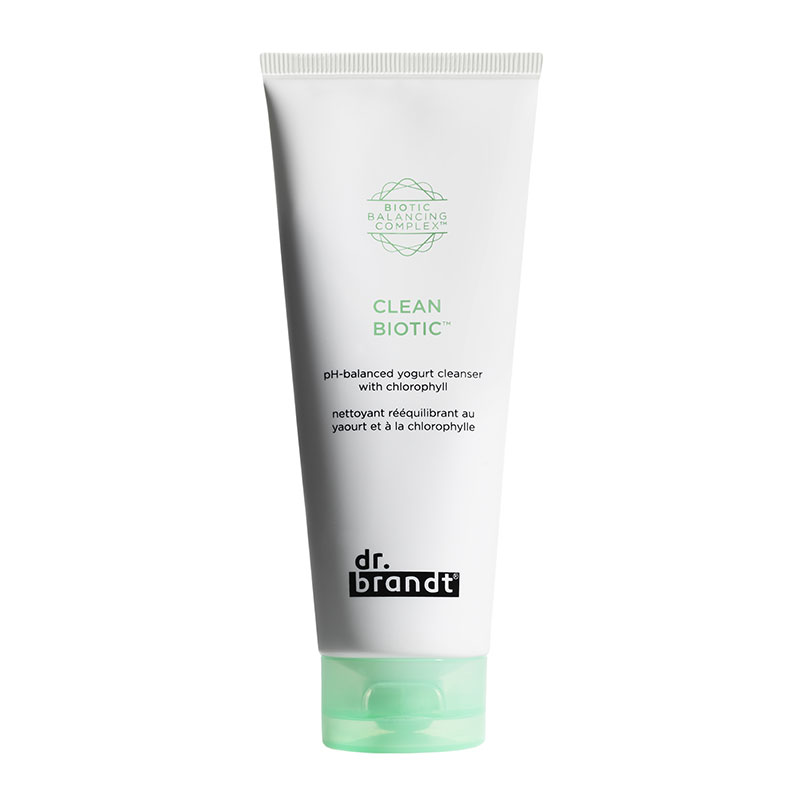 Clean Biotics pH balanced yogurt cleanser with chlorophyll