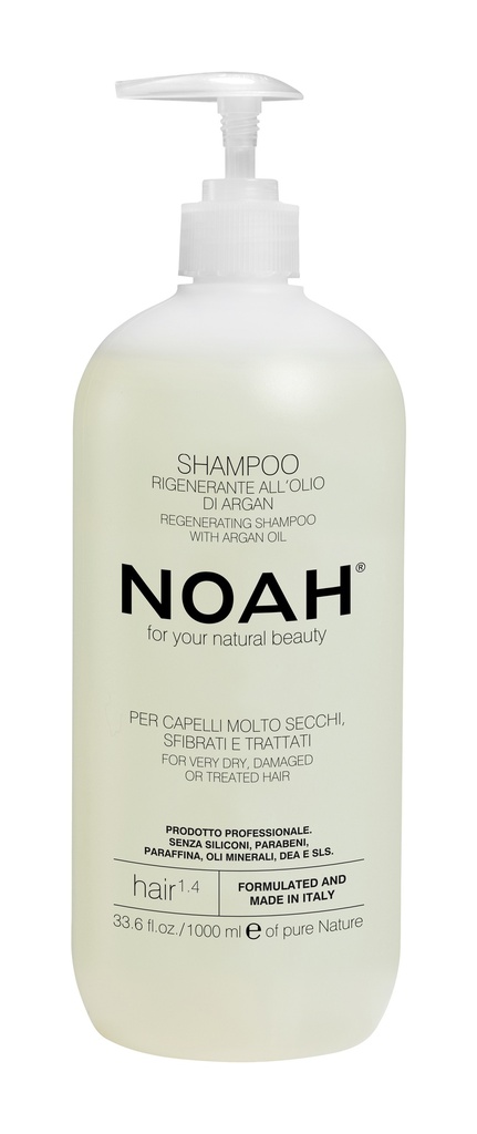 Regenerating shampoo with Argan Oil