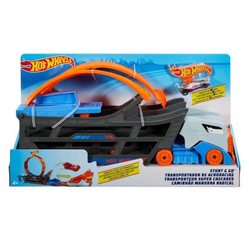 Вантажівка-транспортер «Круті трюки» оновл. Hot Wheels