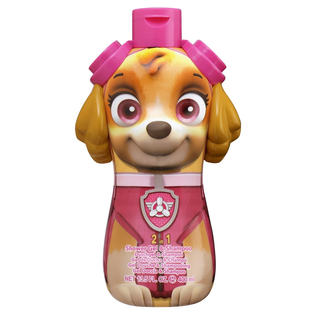 Paw Patrol Skye 2D Shower Gel &amp; Shampoo 2 in 1