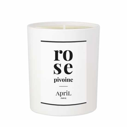 [100036084] Bougie Parfumee / Scented Candle - Rose Peony