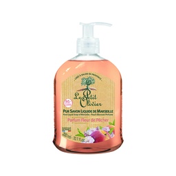 [100036677] Pure Liquid soap of Marseille - Peach Blossom perfume / Pur savon liquide de Marseille - Parfum Fleur de Pecher